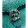 Cheap Interlocking Gg Large Leather 510306 Green