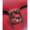 Cheap Interlocking Gg Large Leather 510306 Red