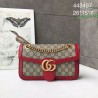 Fashion Ophidia GG Marmont Matelasse Mini Bag 443497 Red