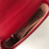 7 Star Ophidia GG Marmont Small Top Handle Bag 498110 Red