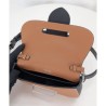 Copy Prada Sidonie leather belt-bag 1BL021 Coffee