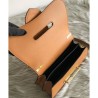 UK Prada Sidonie leather shoulder bag 1BD184 Coffee