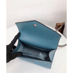 1:1 Mirror Prada Monochrome Saffiano leather bag 1BD127 Blue