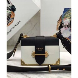 Replica Prada Cahier Bag 1BD045 White