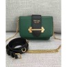 Fashion Prada Cahier Bag 1BL004 Green