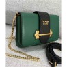 Fashion Prada Cahier Bag 1BL004 Green