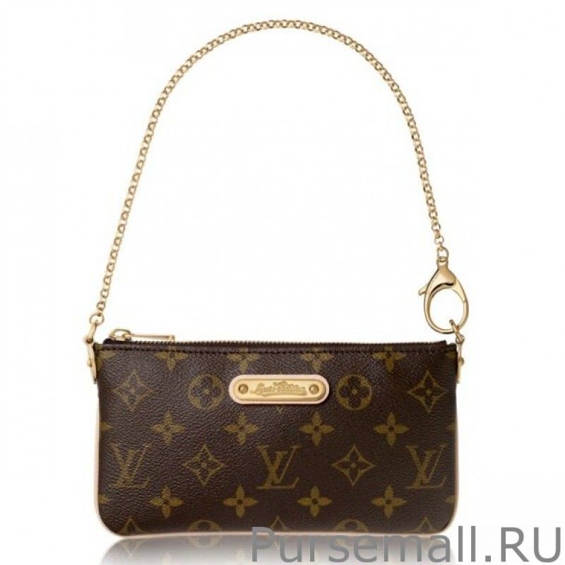 Top Quality Milla Clutch MM Monogram Canvas M60094