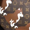 Knockoff Dog Print Pochette Voyage MM M61692