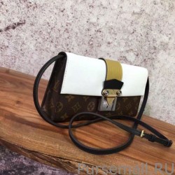 High Quality Column Clutch Monogram Canvas M54617