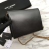 7 Star YSL Saint Laurent Medium Cassandra Monogram Envelope Bag Black