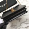 7 Star YSL Saint Laurent Medium Cassandra Monogram Envelope Bag Black