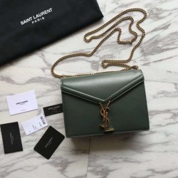 1:1 Mirror YSL Saint Laurent Medium Cassandra Monogram Envelope Bag Green