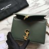 1:1 Mirror YSL Saint Laurent Medium Cassandra Monogram Envelope Bag Green