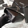 High YSL Saint Laurent Medium Monogram Kate Chain Shoulder Bag Black