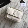 7 Star YSL Saint Laurent Medium Niki Chain Bag White