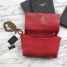 Top Quality YSL Saint Laurent Medium Reversible Kate Suede and Smooth Leather Red