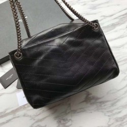 High YSL Saint Laurent Nolita Bag Black