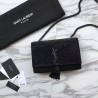 1:1 Mirror YSL Saint Laurent Small Monogram Kate Diamond Bag Black