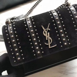 Fashion YSL Saint Laurent Sunset Medium Studs Flap Bag