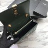 Knockoff YSL Saint Laurent Vicky Large Bag Green