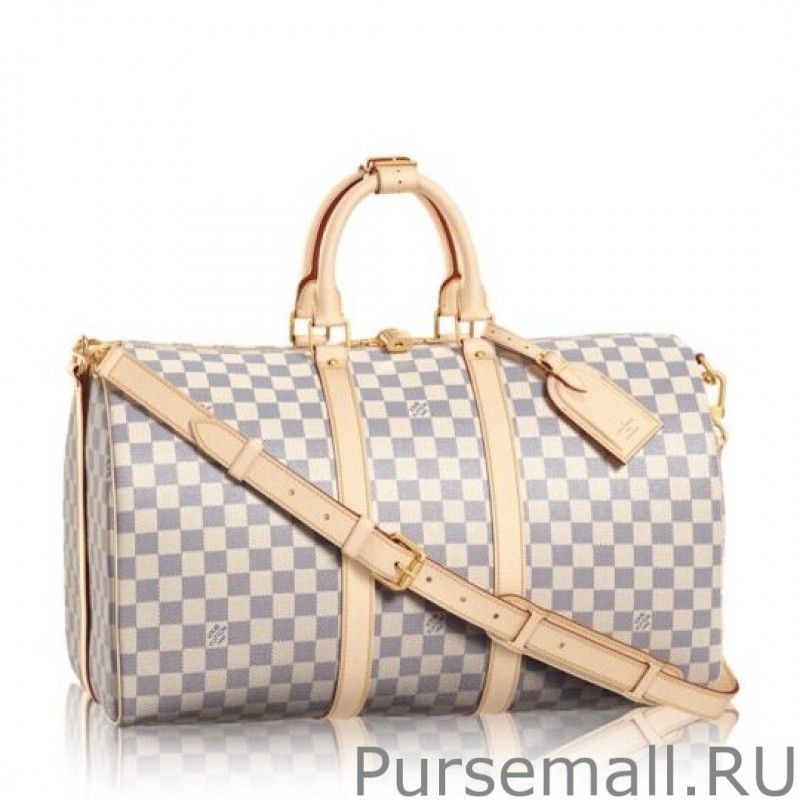 Perfect Keepall Bandoulière 45 Damier Azur N48223