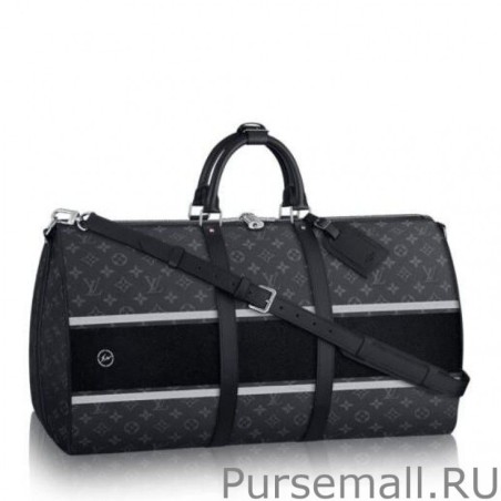 Inspired Keepall Bandoulière 45 Monogram Eclipse Flash M43413