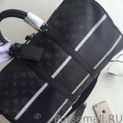 Inspired Keepall Bandoulière 45 Monogram Eclipse Flash M43413