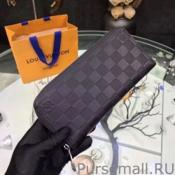 Inspired Zippy Wallet Vertical Damier Infini N63548