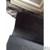 Luxury Hermes Constance Long Wallet In Black Epsom Leather