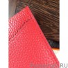 Inspired Hermes Constance Long Wallet In Vermillion Leather