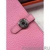 High Quality Hermes Dogon Wallet In Pink Leather