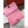 High Quality Hermes Dogon Wallet In Pink Leather