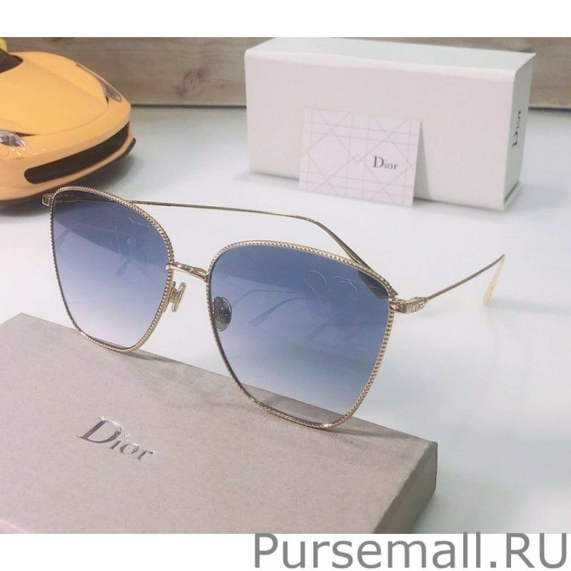 Copy Dior Socuety1 Sunglass Blue