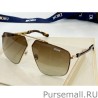 High Quality Dior Street Sunglass Brown