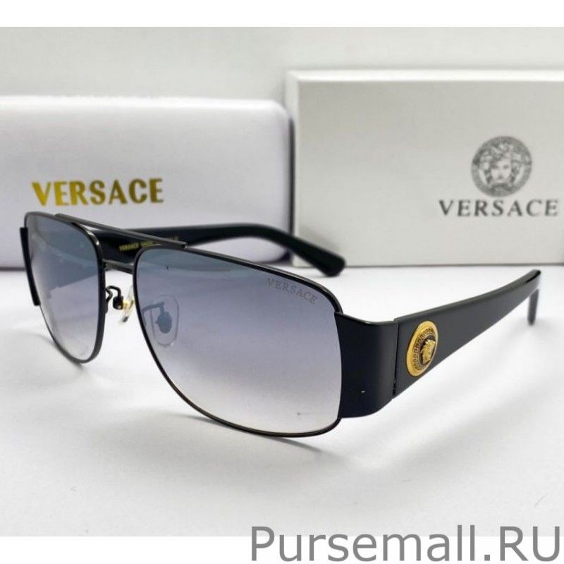 Copy Versace Sunglass 2163 Black /Gray