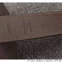 Top Inventeur Damier Ebene Canvas Reversible Belt M9677Q