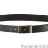 Cheap boston glazed calf leather reversible Belt M9675S