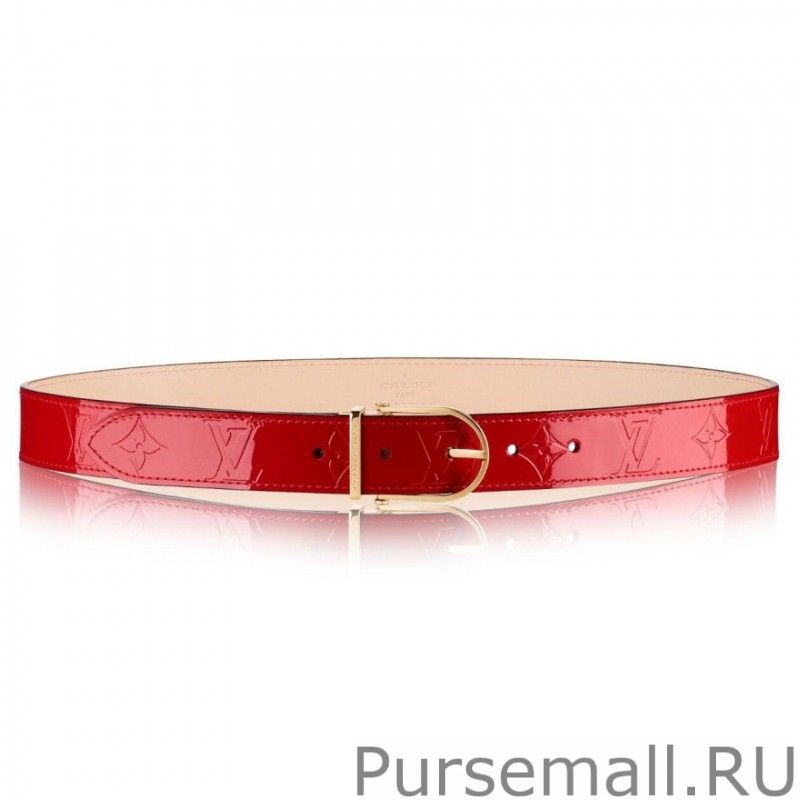 Knockoff Comete 30MM Belt Monogram Vernis M9481V