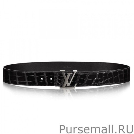 7 Star Crocodile LV Initiales 40MM Belt M9896T