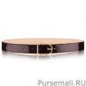 7 Star Comete 30MM Belt Monogram Vernis M9480V