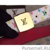 Luxury LV Cut 30MM Reversible Belt Multicolor M9682W