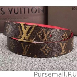 1:1 Mirror LV 30 Monogram Reversible Belt M9498U