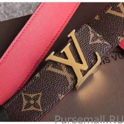 1:1 Mirror LV 30 Monogram Reversible Belt M9498U