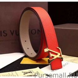 1:1 Mirror LV Initiales 30MM Reversible Belt M9479U