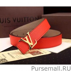 1:1 Mirror LV Initiales 30MM Reversible Belt M9479U