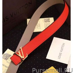 1:1 Mirror LV Initiales 30MM Reversible Belt M9479U