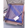 High Classic Silk cashmere 140 x 140cm Blue