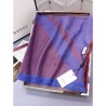 Designer Classic Silk cashmere 140 x 140cm Blue / Red