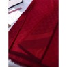 7 Star Classic Silk cashmere 140 x 140cm Red