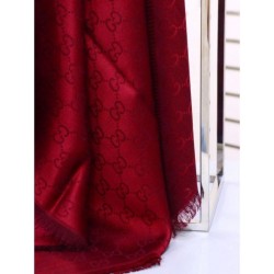 7 Star Classic Silk cashmere 140 x 140cm Red